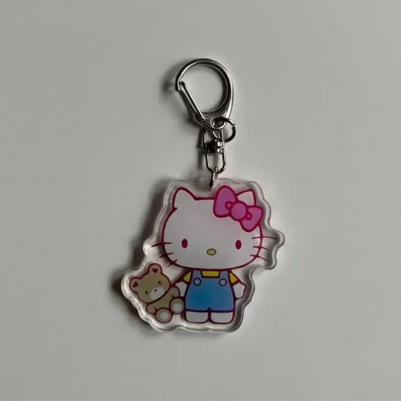 Y2K 2000s Super Cute Hello Kitty Keychain Accessories - Picture 1 of 5